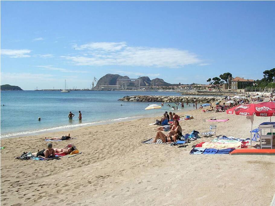 Blue Summer Vibes Apartment For 4P, Ac, Balcony, Parking, Beach At 50M, Spa Access -4 La Ciotat Buitenkant foto
