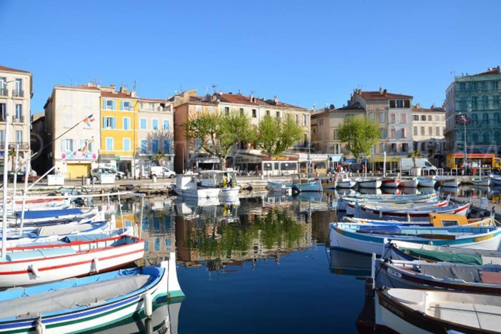 Blue Summer Vibes Apartment For 4P, Ac, Balcony, Parking, Beach At 50M, Spa Access -4 La Ciotat Buitenkant foto